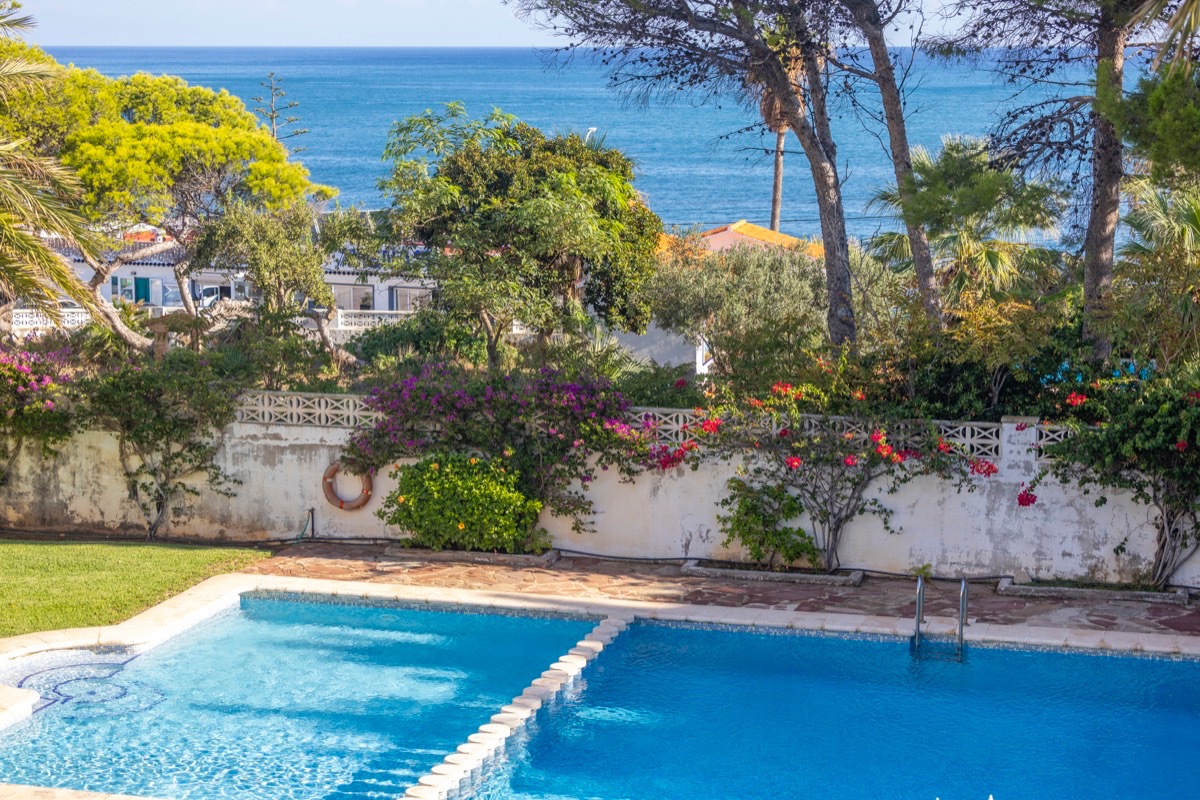 Bonito apartamento en venta en Denia con preciosas vistas al mar de las Rotas