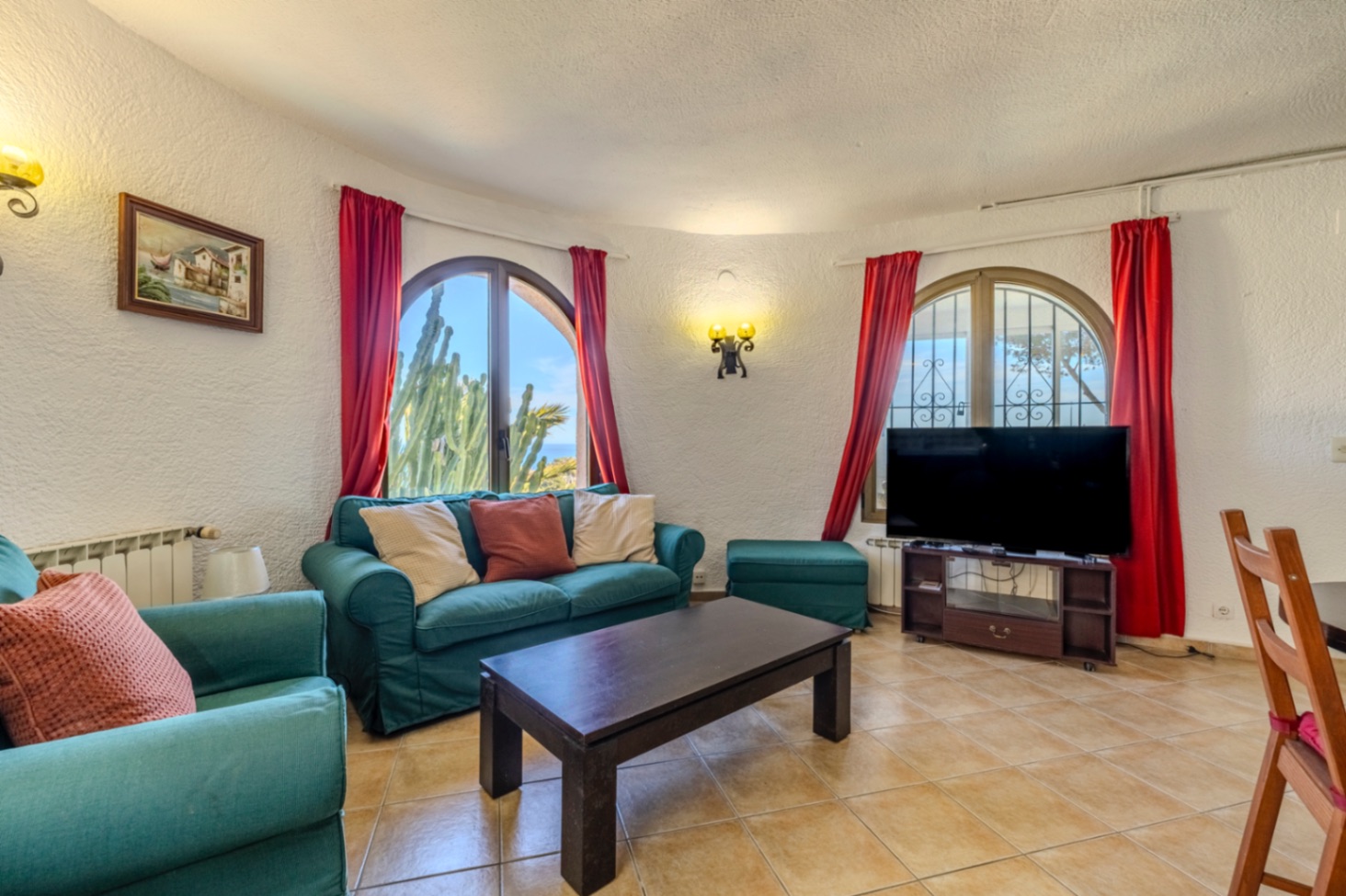 Villa en venta en Jávea con impresionantes vistas al mar.