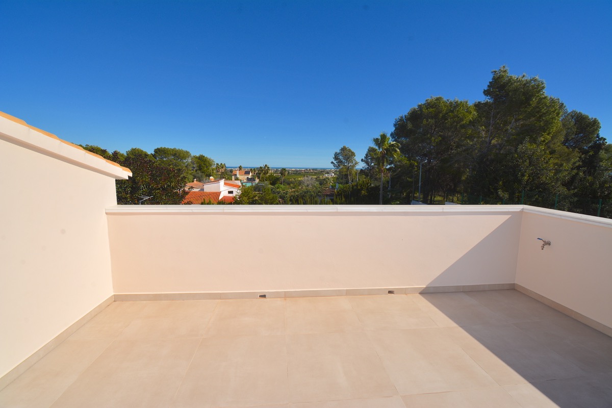 Espectacular finca de lujo con inmejorables calidades de construcción y vistas al mar.