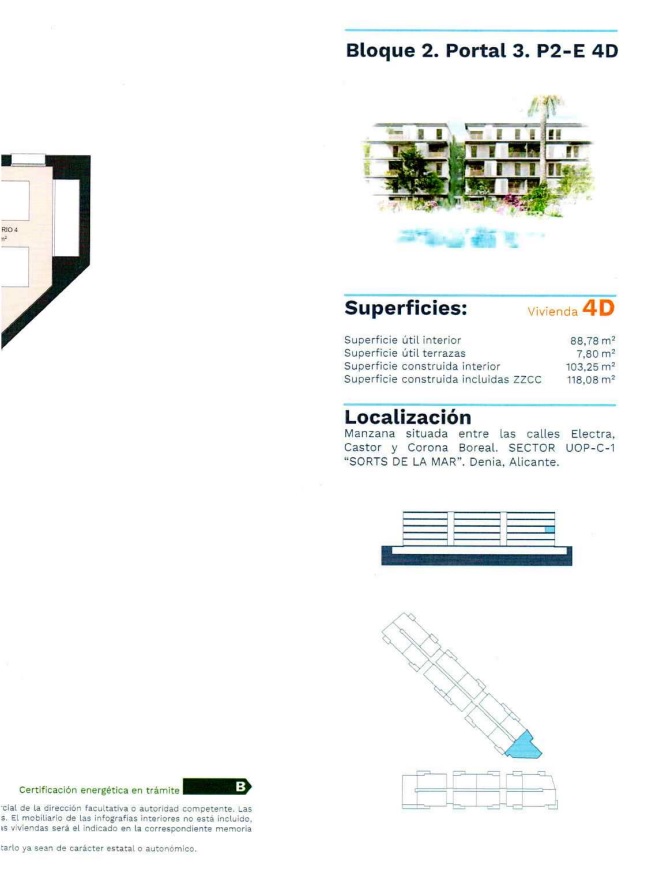 Espacioso y elegante apartamento en venta en Denia a solo unos pasos del centro.