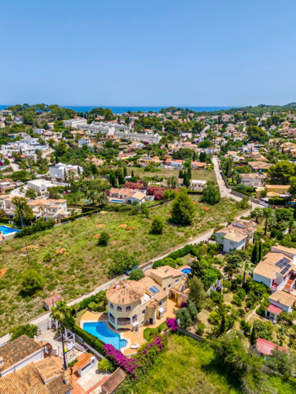 Belle villa à vendre à Denia, dans la zone de San Nicolás.