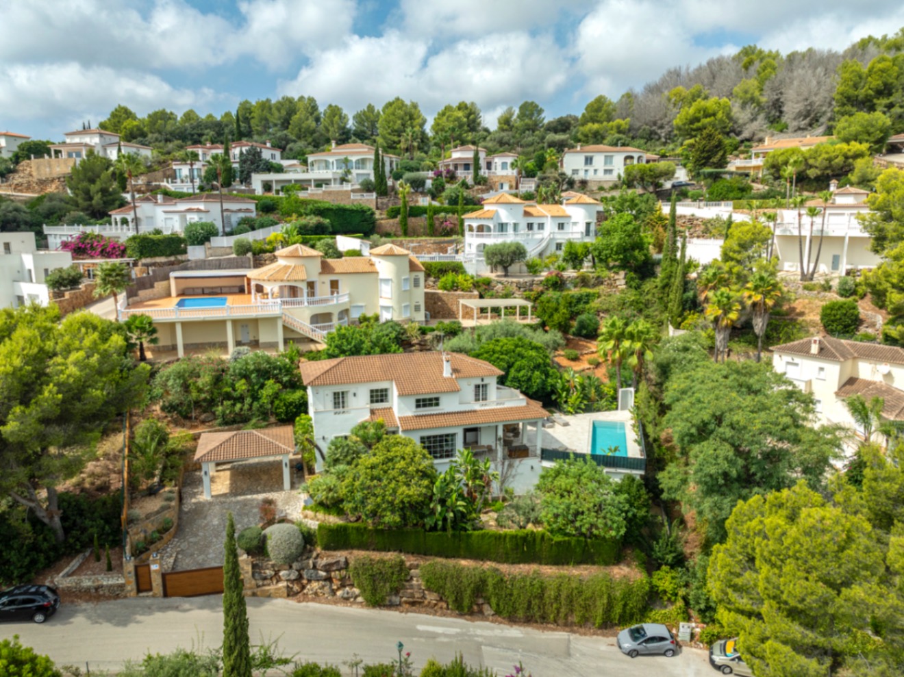 Exclusiva villa de lujo en venta en La Sella con unas vistas preciosas.