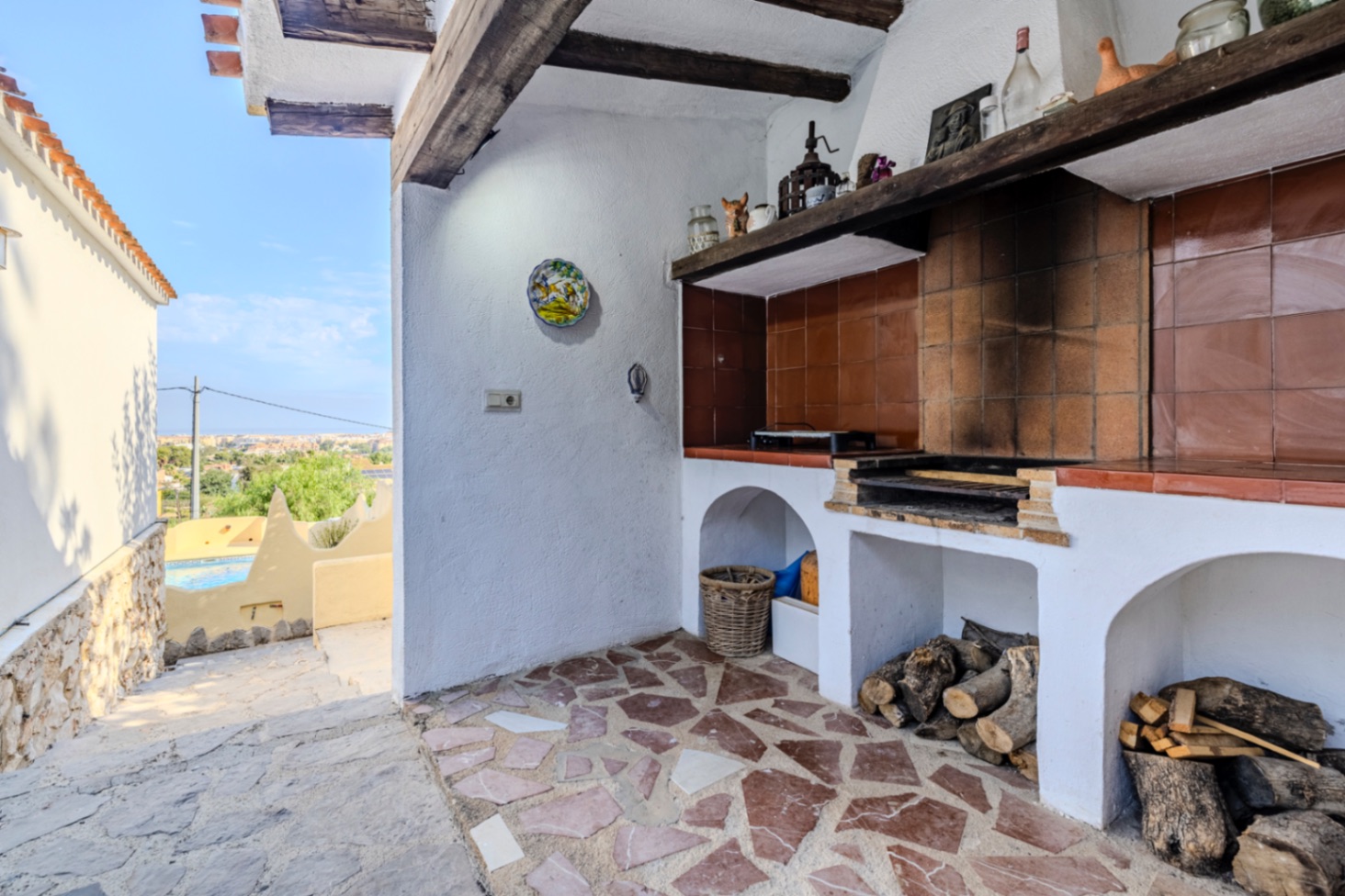 Bonito chalet en venta en Denia en las faldas del Montgó.