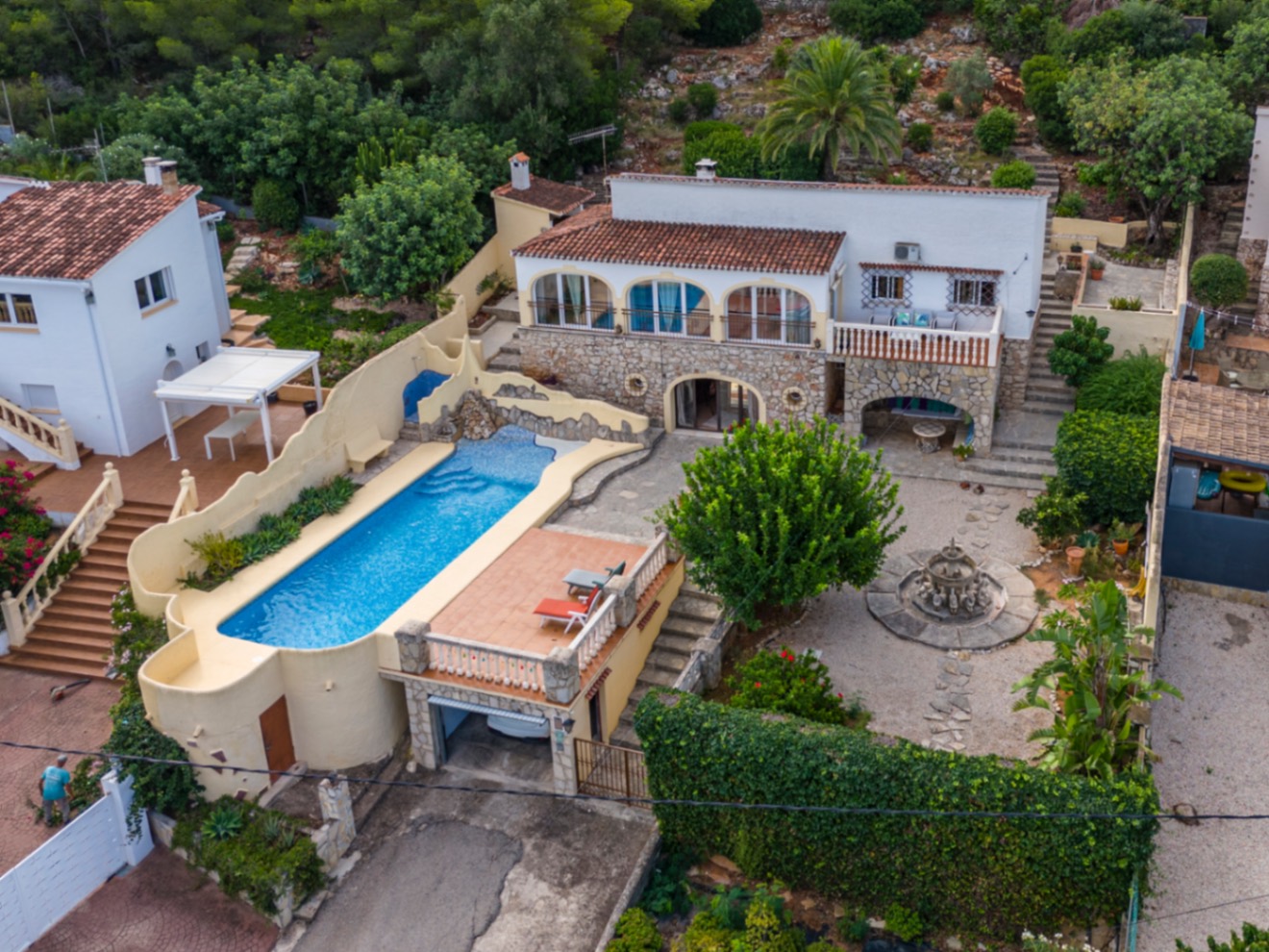 Bonito chalet en venta en Denia en las faldas del Montgó.