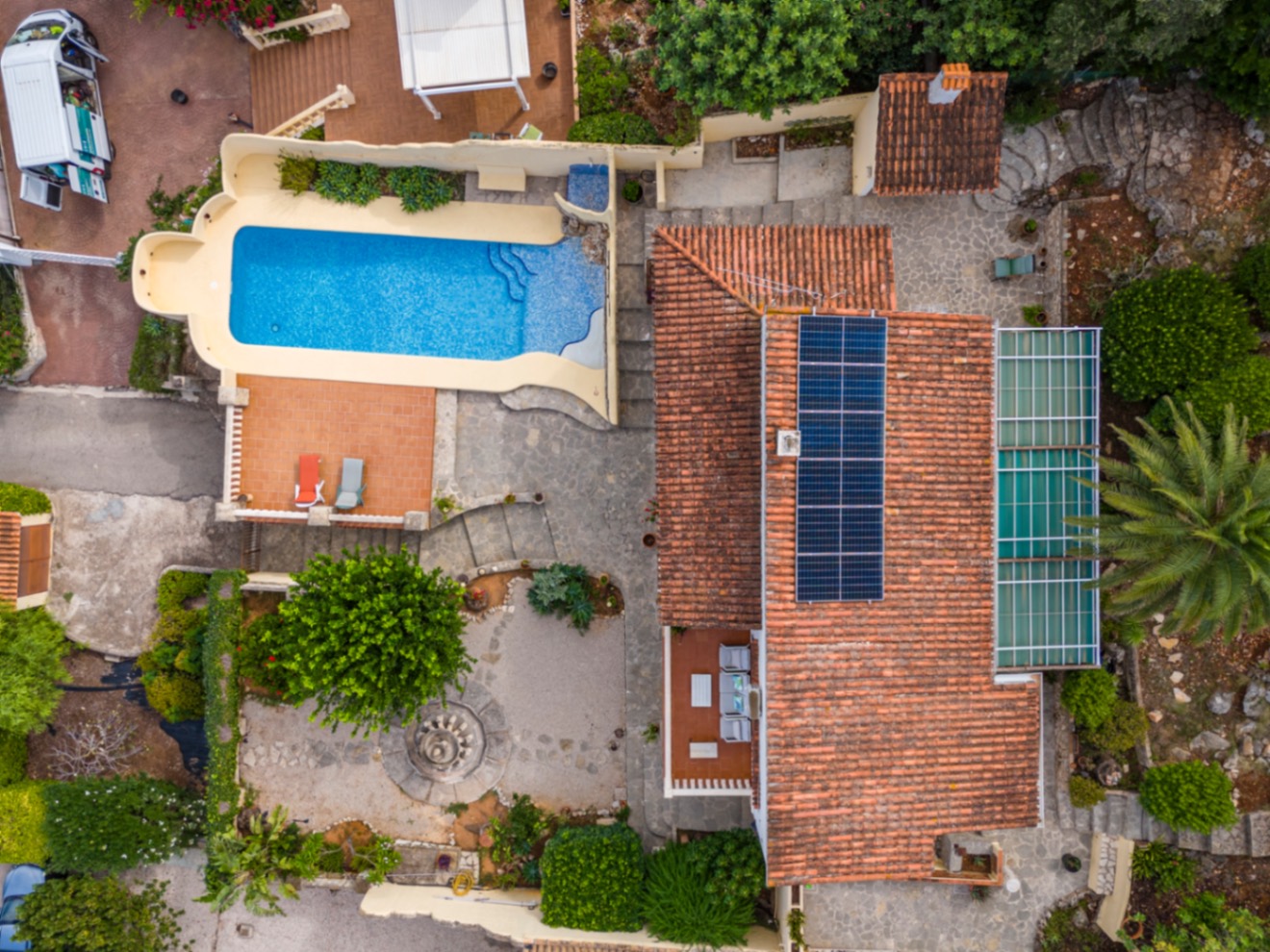 Bonito chalet en venta en Denia en las faldas del Montgó.
