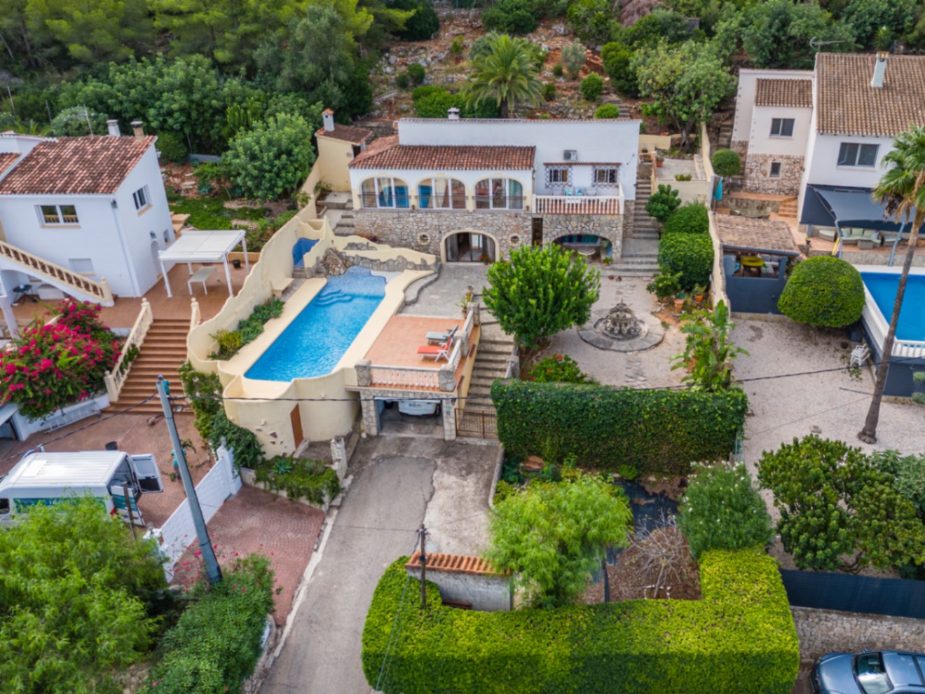 Bonito chalet en venta en Denia en las faldas del Montgó.