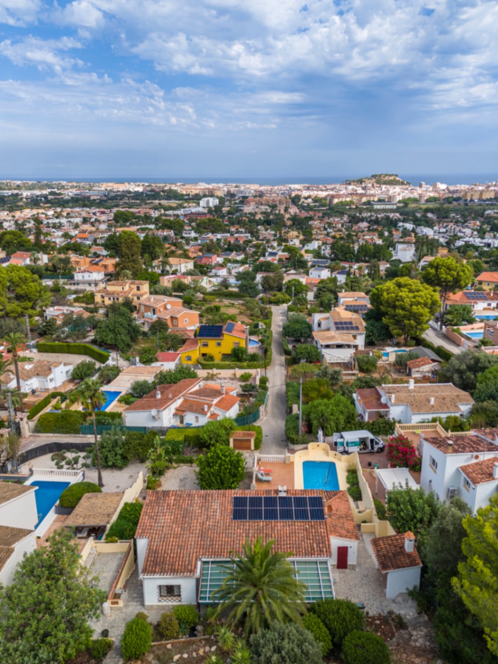 Bonito chalet en venta en Denia en las faldas del Montgó.