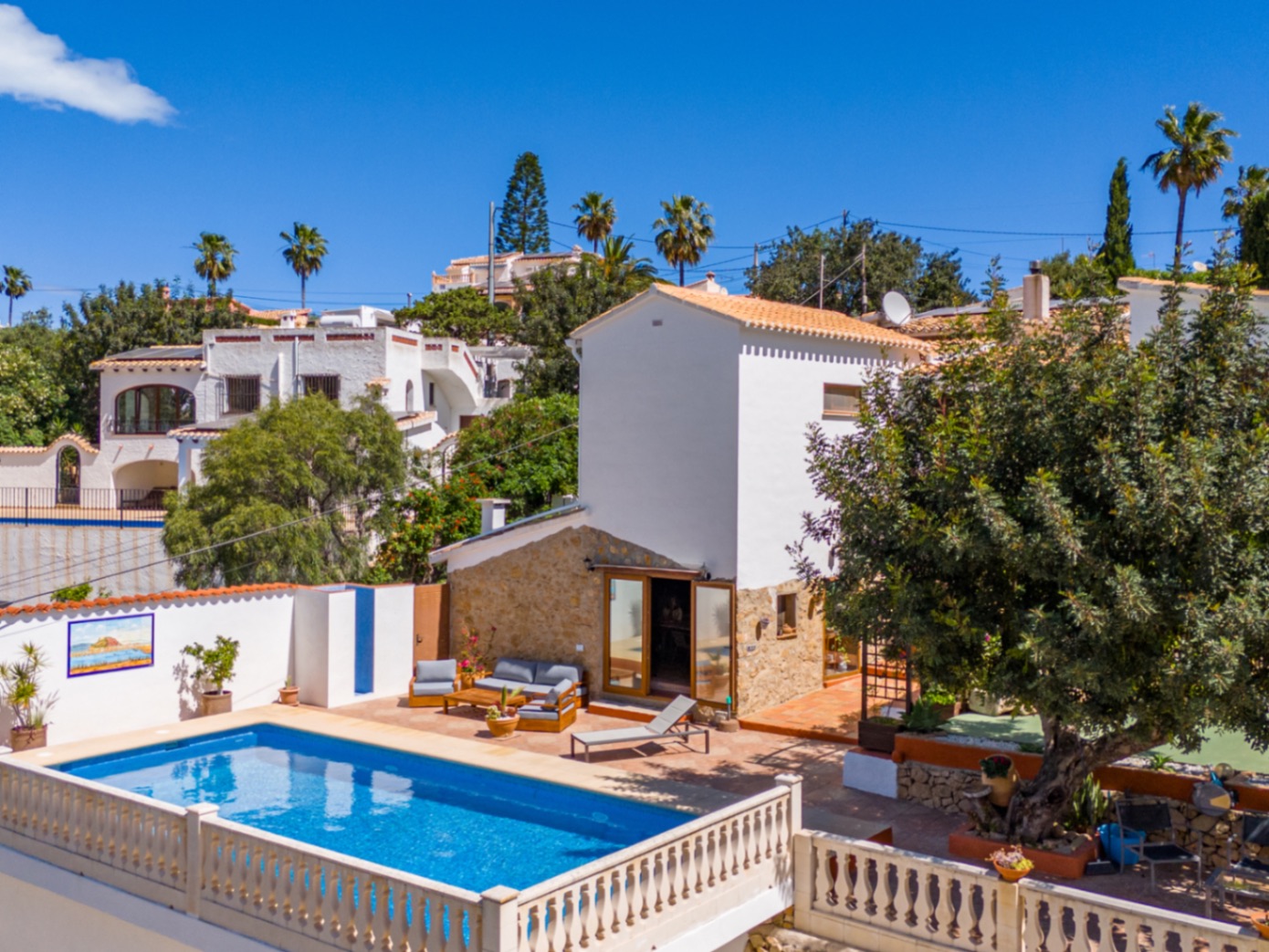 Precioso chalet rústico en venta en Denia